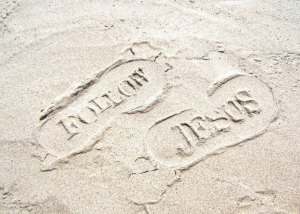 Follow Jesus Footprints