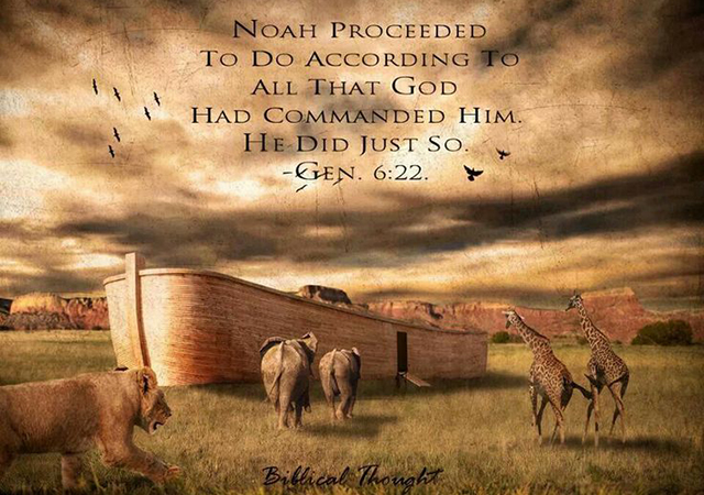 noah was faithful
