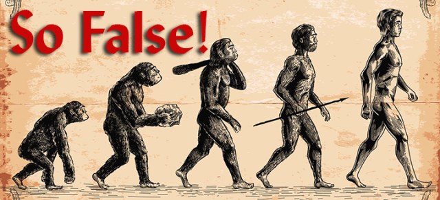 evolution is false wp
