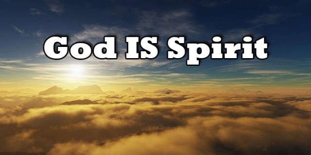 God is spirit wp