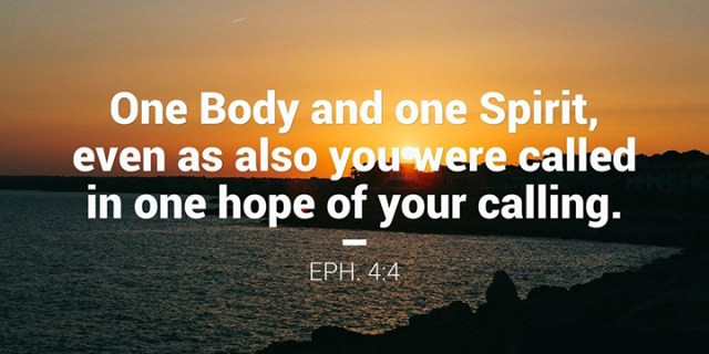 one body spirit hope
