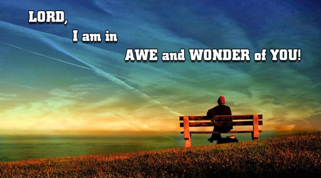 ns in awe and wonder