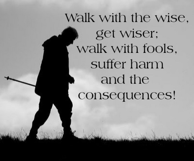 walking with the wise