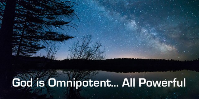pd God is omnipotent
