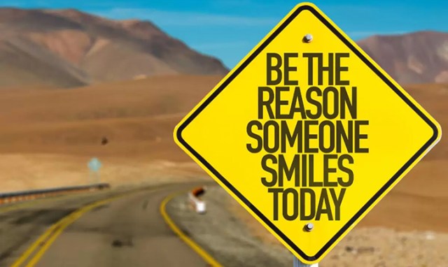 as reason for a smile