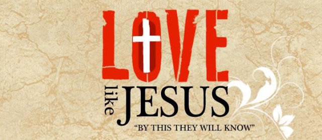 et love like jesus