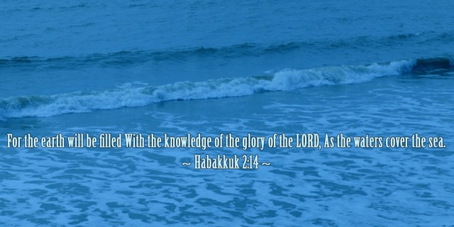 ns 8-1 knowledge of God's glory