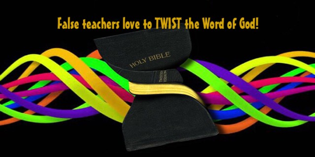 et twisting the word